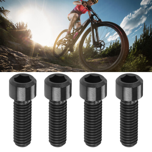 RISK 4pcs M6x18mm Titanium Disc Brake Screws