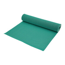 PVC Drainage Mat 16.4x2.95ft Non Slip Floor Mat for Bathroom Kitchen Pool, Fast Drying Durable Green
