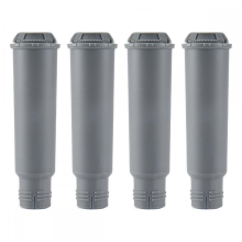 Filtro de agua de 4 piezas para máquina de espresso Krups Claris F088 Aqua Filter System, compatible con Siemens, Bosch y Nivon.