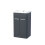 NES Home Afern 500mm Vanity Unit Cabinet Basin Anthracite 7