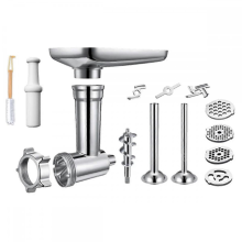 juego. Compatible con el accesorio picador de carne KitchenAid. Compatible con batidoras de pie.