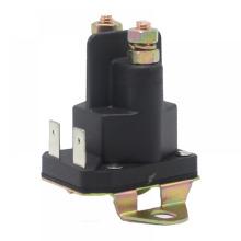 Suela de arranque Husqvarna 532138406 con estructura compacta - 12 V, repuesto de 2 terminales