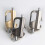 Permanent Match Flint Fire Starter Keychain Lighter with LED Flashlight Waterproof Survival Camping 3