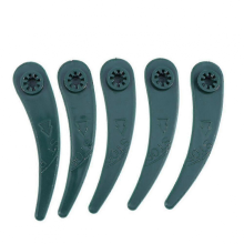 Juego de 50 cuchillas de plástico para desbrozadora, compatibles con Bosch Art23-18li y Art26-18li.