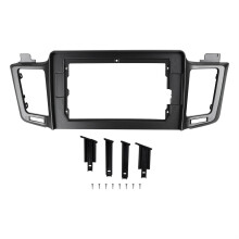 Radio Fascia for Toyota RAV4 10.1 Inch Car Stereo Frame 2013‑2018, Precise Fit Dash Bezel Trim