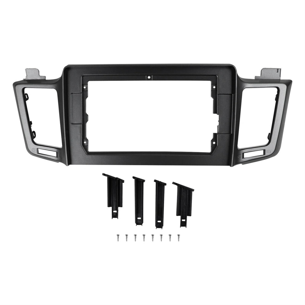 Radio Fascia For Toyota Rav4 10.1 Inch Car Stereo Frame 2013Â2018, Precise Fit Dash Bezel Trim 9045646491288