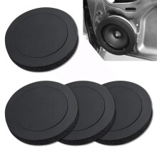 4PCS 6.5 Inch Car Speaker Foam Gasket Rings, Waterproof Noise Reduction Seal for Enhanced Bass and Universal Door Audio Installation
