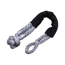 Recovery Tow Strap 38000 lbs with Soft Shackle Winch Rope, Heavy Duty Off Road Towing Rope for 4x4 SUV (Blue)
