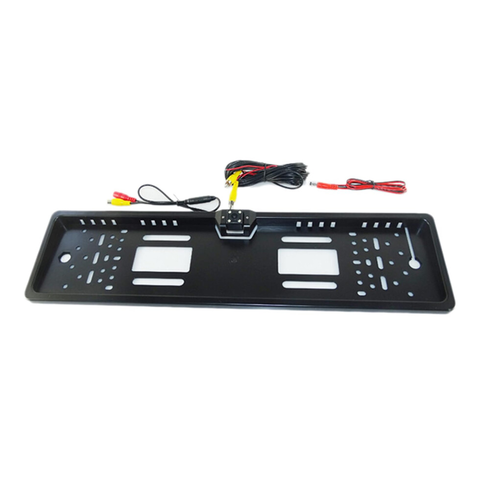 Reverse Backup Camera With Led Night Vision, 170 Wide Angle Waterproof License Plate Frame Rear View 9351714701198