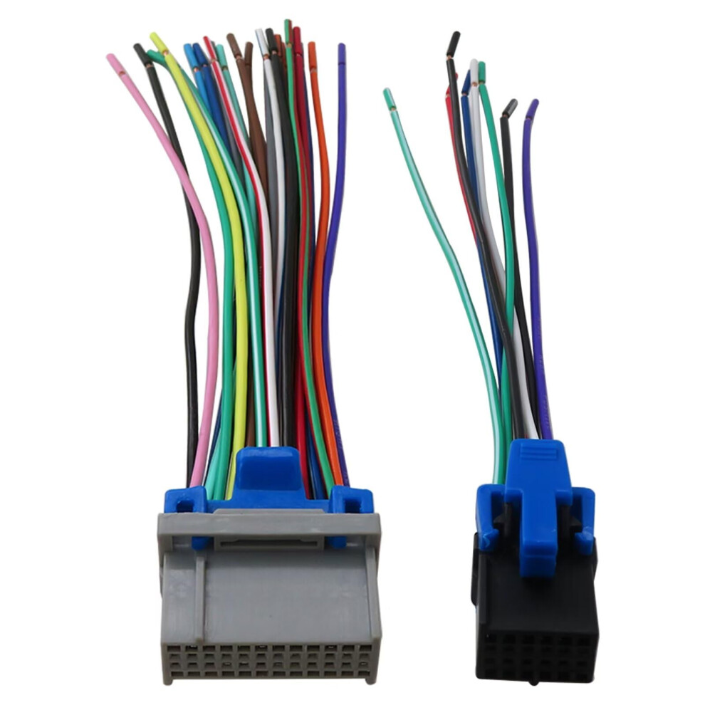 Radio Wiring Harness Plug For Chevrolet Silverado 2003Â2006, OemâFit Stereo Adapter Compatible With Gm For Quick Replacement 9045646491943