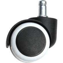 2 Inch Office Chair Casters Replacement Set, Quiet Rolling Heavy Duty Wheels for Hardwood Floors