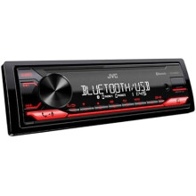 JVC KDX-282BT RØD bilstereo