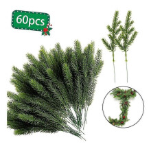 60pcs Artificial Pine Needle Packs for Branches