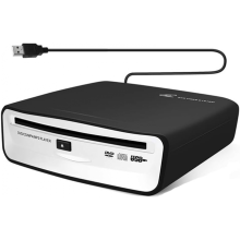 Ulkoinen yleiskäyttöinen CD-soitin, yhteensopiva auton kanssa - kannettava CD-soitin, liitetään auton USB-porttiin, kannettavaan tietokonees