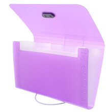 A6 Accordion File Organizer 13 Pocket Expanding Folder Large Capacity Document Storage for Office and School
