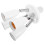 E27 Light Socket Splitter Adapter with Switch, Dual Socket Expansion 360 Rotation 180 Bendable Design 1