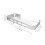 Corner Shower Shelf Wall Mounted Aluminum Organizer, Rustproof SpaceSaving Bathroom Storage Rack 5