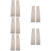 Manchons rafraîchissants pour les bras, protection solaire en nylon, 5 paires