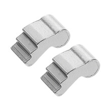 Muelle de trinquete para buje trasero de bicicleta, 2 piezas, color plata