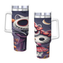 Hello Kitty 40oz H2.0 vakuumisolert vannglass i rustfritt stål med