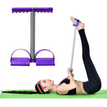 Pedală de picior cu bandă elastică pentru abdomene Opolski, cu arc și bandă de tensionare