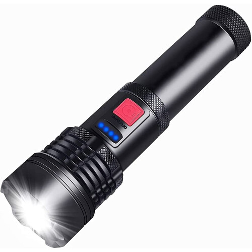 Super Bright Compact LED Tactical Flashlight,  Lumens Waterproof Mini Torch for Camping and Emergency