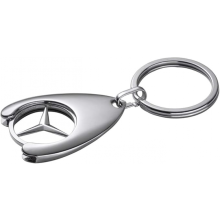 Μπρελόκ Mercedes Benz Daimler, Ασημί, Χυτός Ψευδάργυρος με Επινικελωμένη Επιμετάλλωση