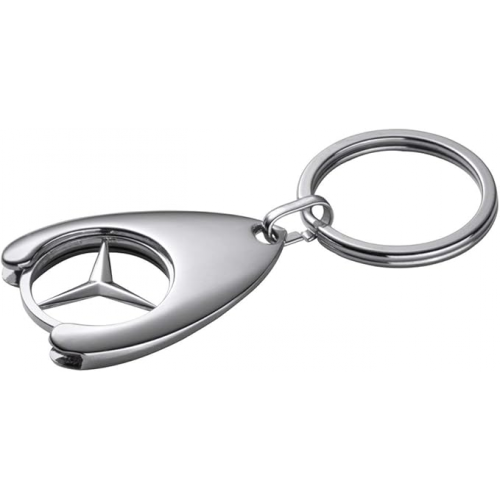 Μπρελόκ Mercedes Benz Daimler, Ασημί, Χυτός Ψευδάργυρος με Επινικελωμένη Επιμετάλλωση