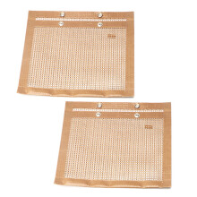 Hesroicy2Pcs återanvändbar grillväska med tryckknappar - - -