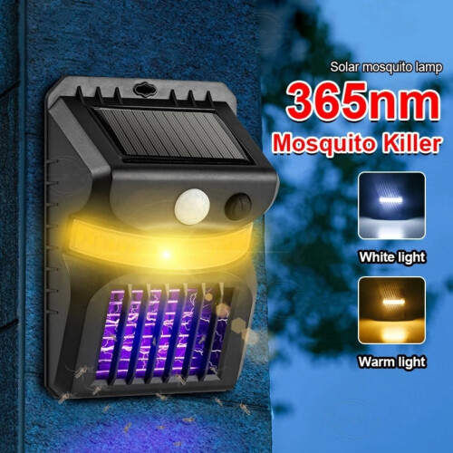 Ηλιακό φως LED 2 σε 1 με αισθητήρα UV, απωθητικό κουνουπιών και αισθητήρα κίνηση 1