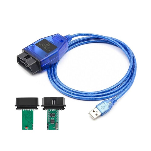 OBDII Scannerkabel Bildiagnosekabel CH340T CH340T