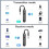 Πομπός και δέκτης Bluetooth 5.3, προσαρμογέας Bluetooth 2 σε 1 για αεροπλάνο συμβατός με 2 A 3