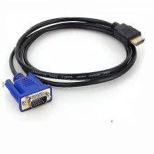 Καλώδιο προσαρμογέα HDMI σε VGA Μετατροπέας D-sub σε HDMI Προσαρμογέας οθόνης 15 ακίδων Α