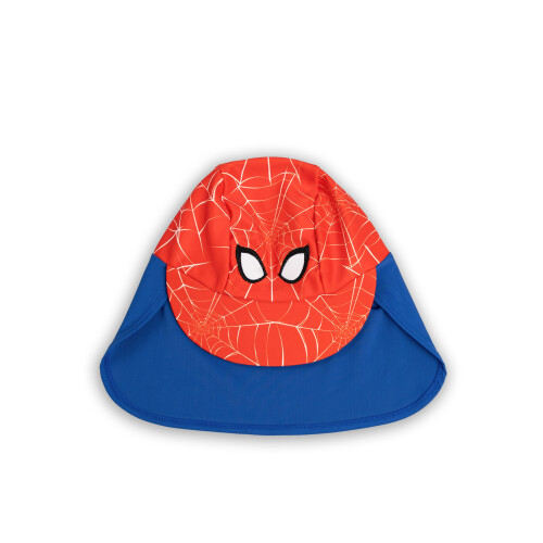 Marvel Marvel Spiderman Fitted Curved Peak Cap (Boys Red) 1