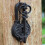 Antique Gold Cast Iron Door Knocker and Rustic Front Door Pull Handle for Barn or Garden Gate 5