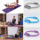 Yoga Circles Pilates Ring Dubbelgrepp Magic Circle Kroppsövningsvikt 2
