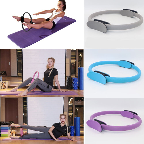 Yoga Circles Pilates Ring Dubbelgrepp Magic Circle Kroppsövningsvikt 1