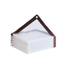 Waterproof PE Tarpaulin Clear Plastic Tarp 2x3M Heavy Duty Transparent Sheet for Plants Garden Pets