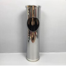 Outdoor Standing Ashtray with Lid, Weatherproof Metal Bin for Smokers, Large Tall Receptacle for Patio and Restaurants