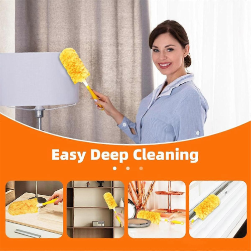 30 Pack 360 Dusters Refills Compatible with Swiffer Dusters, Duty Duster Kit Dusters Refills with 1 H 2