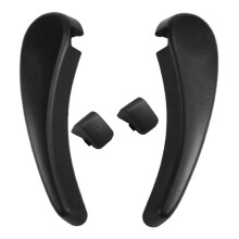 1Pair Car No. 2 Back Reclining Adjuster Release Handle for Land Prado 02-09 72525-60090-C0 72526-60060-C0,B