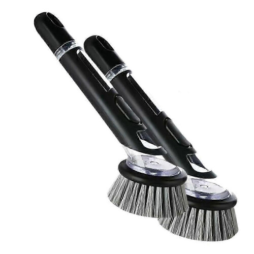 Soap Dispenser Dish Brush with Replaceable Head