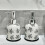 Ceramic Soap Dispenser with Durable Ceramic Design for Bathroom and Kitchen, Refillable Pump Decor 3