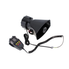 Loud Electric Car Horn with Square Opening for Motorcycle and Moped, Easy Mount, Reliable Sound
