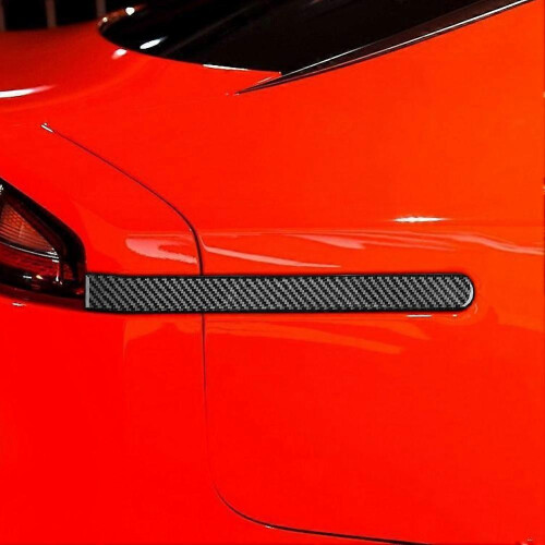 Συμβατό με Kia Stinger 2018-2023, έμβλημα πίσω φώτων από ανθρακονήματα, διακοσμητική λ 1