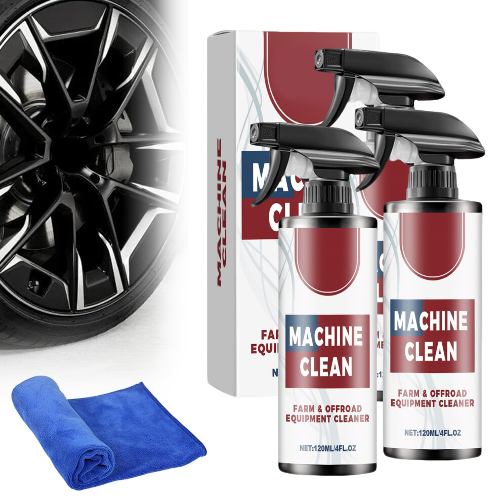 Heavy Duty Tire Cleaner Spray 120Ml Deep Cleaning Formula For Rubber Surface Shine And Protection (3) 9045646495361