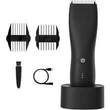 Body Hair Trimmer Compatible with Men Electric Body Groomer Usb Rechargeable Hair Clipper Waterproof Men Hygiene Razor_Lucky_B