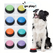 8 Packs Recordable Dog Buttons for Communication, Talking Button for Dogs,, 30 Second Record & Playback Pet Training Buzzers