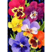 5D Phalaenopsis Diamond Painting Kit for Adults, Vibrant DIY Flower Diamond Art Home Wall Decor