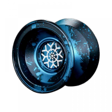 （Blue）Professional Metal Aluminum Alloy Yoyo with 10 Ball Bearings - High-Speed Kids Toy Compatible with Outdoor Play